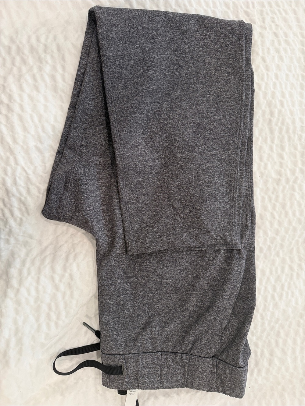 lululemon athletica Gray and Black Leggings